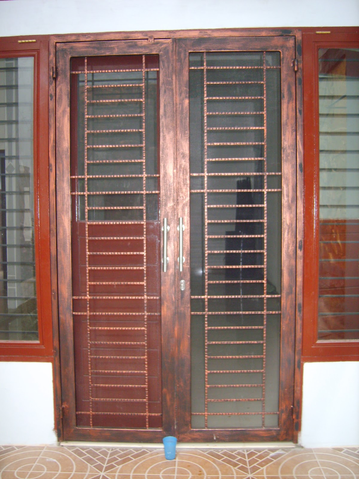 Gambar teralis  dan pintu kasa nyamuk besi  Jasa Bengkel 