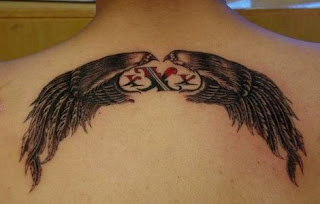 wings tattoo design