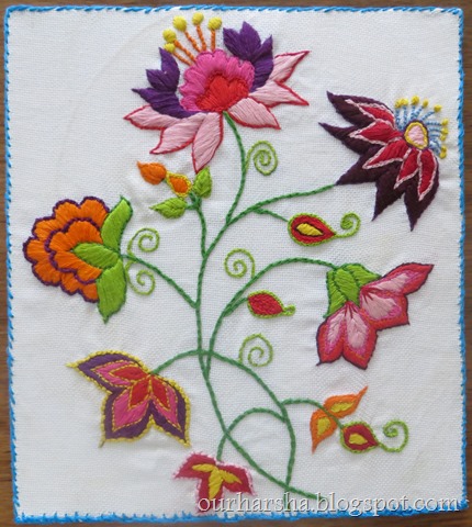 Flowers Hand Embroidery  (23)
