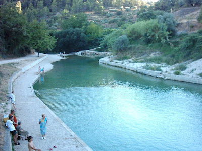 azud, assut ,Matarraña ,Matarranya, Beceite, Beseit, l´assut del Matarranya, l´assut de Beseit, el azud de Beceite, piscina natural, 