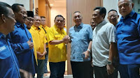 Giliran Edi Irawan Kunjungi Rumah Calon Gubernur Lampung Hanan Rozak 