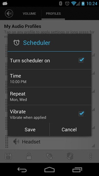 Android Audiomanager 堪稱最好用的音量管理程式 還可以設定時間切換