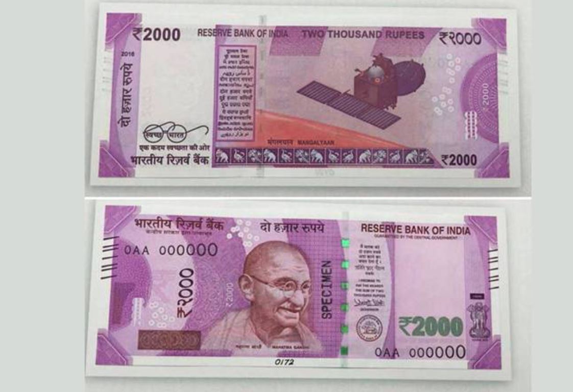 why drawn cross line in currency