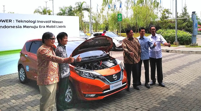 Mobil listrik Nissan e power