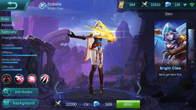 Natalia build