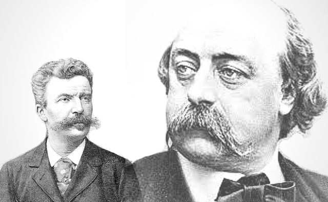 Amistad entre Gustave Flaubert y Guy de Maupassant