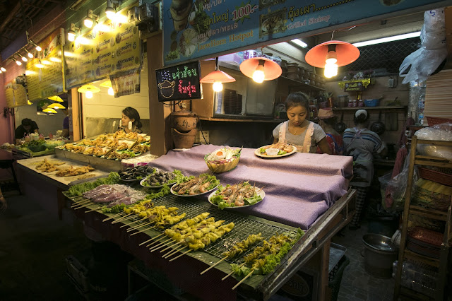 Mercato notturno-Chiang Rai