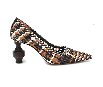 Weird Shoe Wednesday : Souliers Martinez Amar Woven Leather Pumps