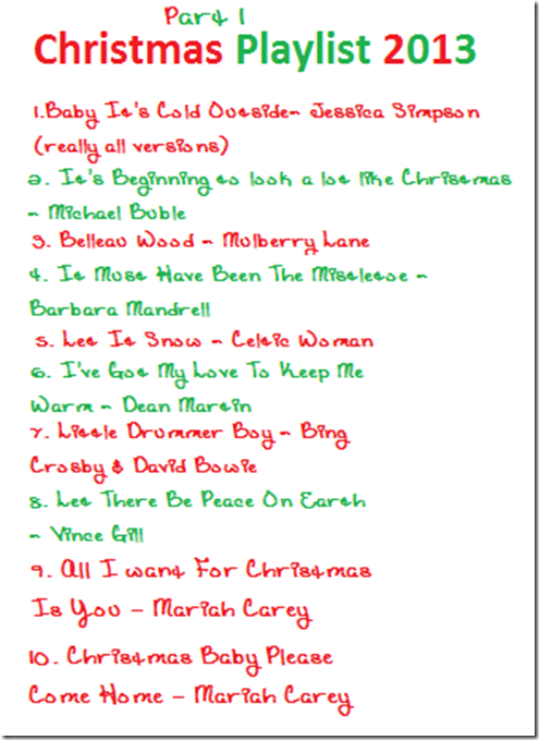 Christmas music part one