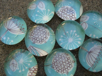 glass marble pushpins