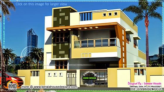 Modern south Indian house