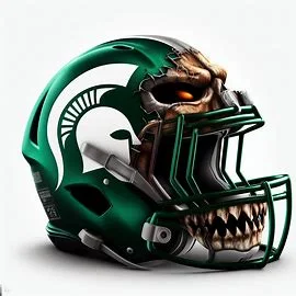 Michigan State Spartans Halloween Concept Helmets
