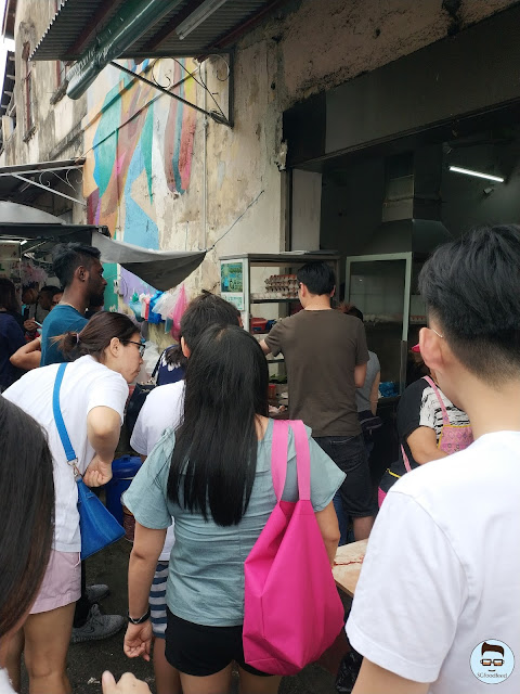 Jalan Duck egg best recommended wok hey long queue good cheap