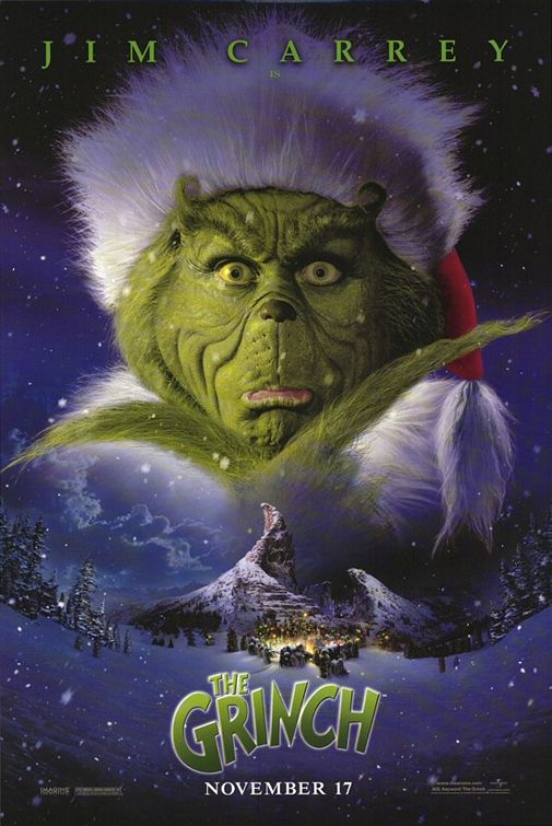 Dr Seuss's How the Grinch stole Christmas movie poster