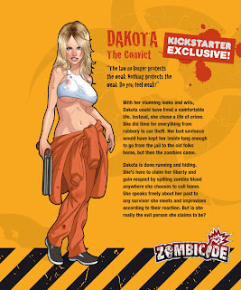 Zombicide Kickstarter Survivor Dakota