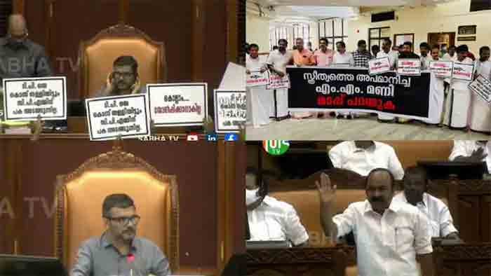 #Short-News, Short-News, Latest-News, Politics, Assembly, Government, Kerala, Protest, V.D Satheeshan, Congress, CPM, Political Party, Top-Headlines, KK Rama, MM Mani, Speech against KK Rama: Protest in Assembly demanding apology from MM Mani.