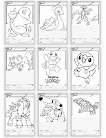 Dibujos de Pokémon para colorear