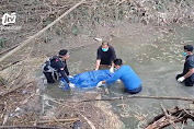 Jasad Pria Setengah Telanjang Ditemukan Mengambang di Sungai Ngawi