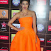 Priyanka Chopra in Strapless Orange Dress