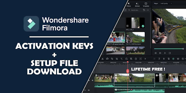 Wondershare Filmora 8.7.6 for Free Permanently - Activation Keys + Setup exe File