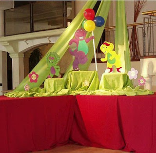 Barney Children's Parties Decoration