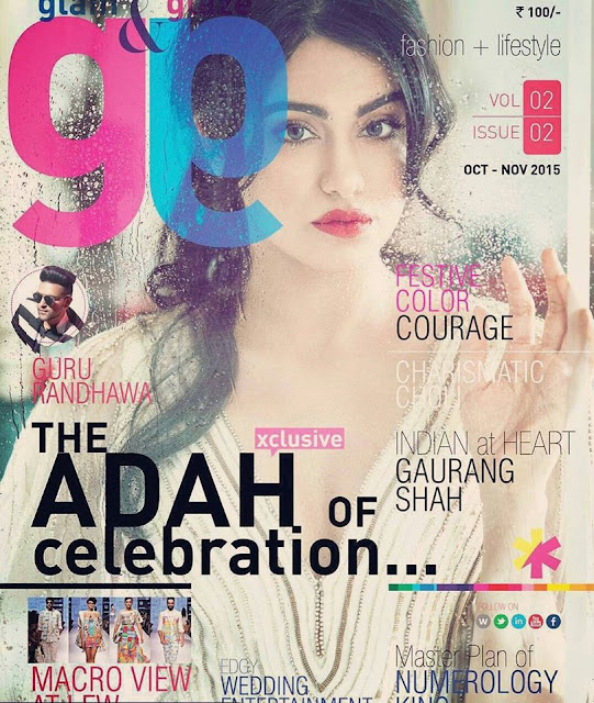 Adah Sharma ge Cover Wallpaper