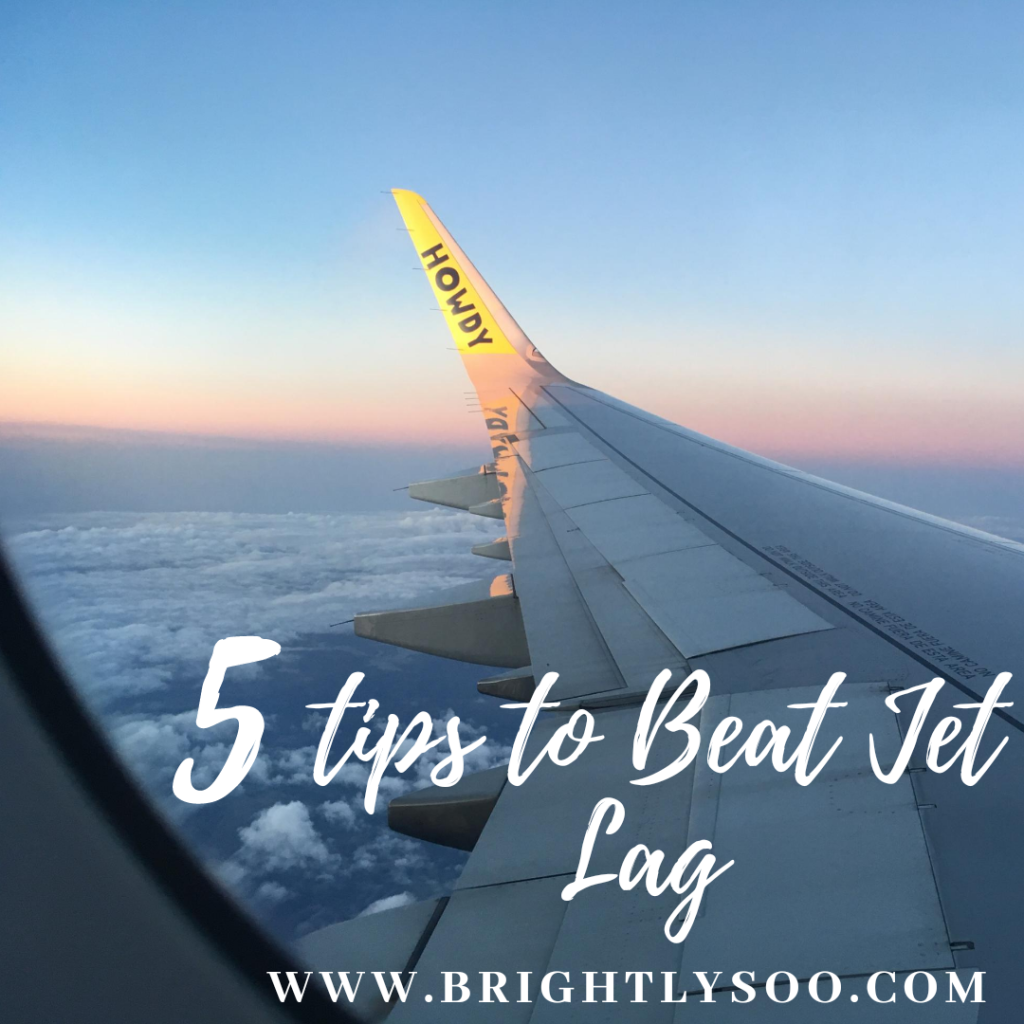 5 JETLAG TIPS FOR WHEN YOU TRAVEL OVERSEAS