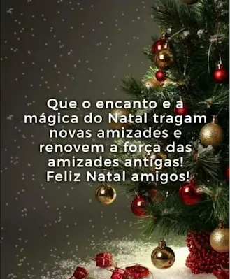 Mensagem de natal para amigos