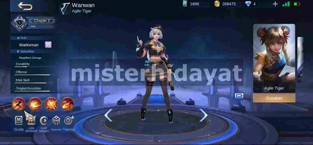 Cara Mendapatkan Skin Elite Wanwan Gratis di Mobile Legends