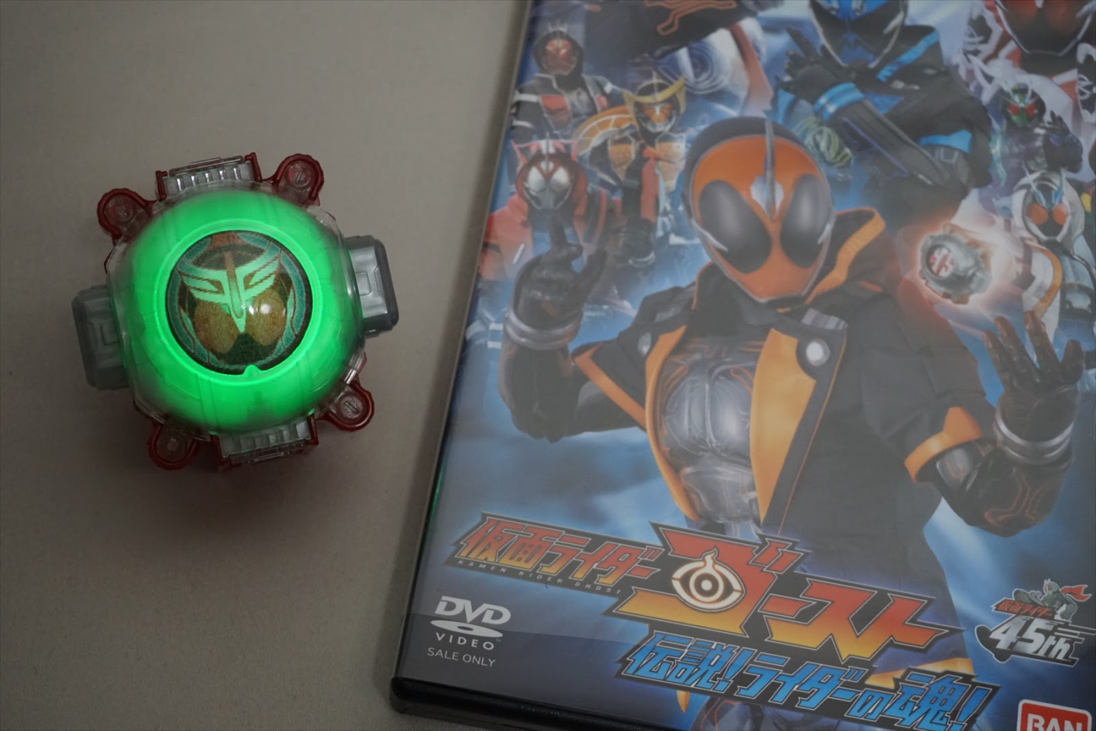 Dx仮面ライダー45ゴーストアイコン 伝説 ライダーの魂 Dvdセット 特撮玩具の本棚