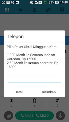 daftar obrol indosat mingguan terbaru 2019