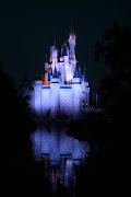 Disney castle photo by MalloryB (disney castle at night)