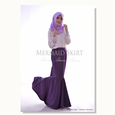  Rok  Pesta  Model  Duyung  Bahan Satin dari Griyaraditya 