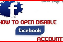 How Can I Open My Disabled Facebook Account