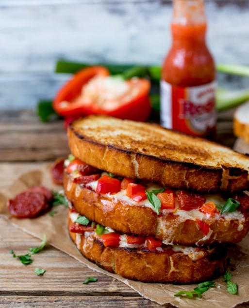 Pepperoni Pizza Grilled Cheese