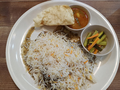 Lunch Nasi Beriyani Daging Yang Sedap