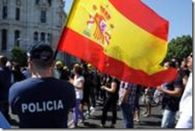 madrid riot