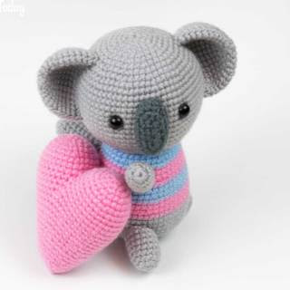 PATRON GRATIS KOALA AMIGURUMI 30381