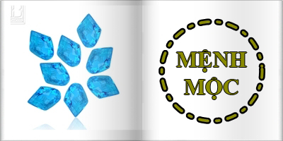 sapphire hợp với mệnh mộc