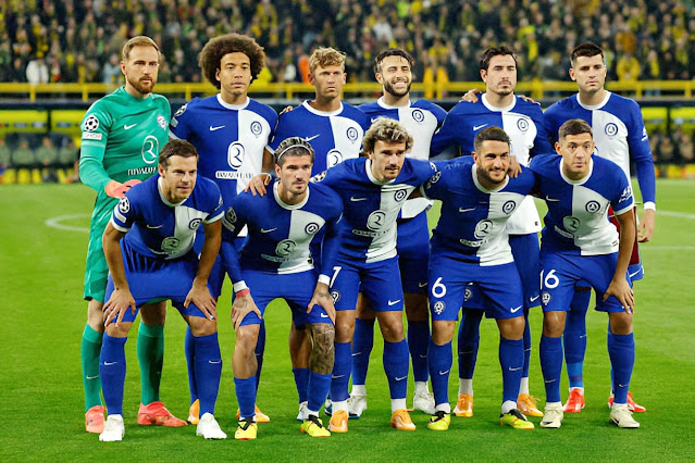 📸CLUB ATLÉTICO DE MADRID 📆16 abril 2024 ⬆️Jan Oblak, Axel Witsel, Marcos Llorente, Mario Hermoso, José María Giménez, Álvaro Morata. ⬇️César Azpilicueta, Rodrigo De Paul, Antoine Griezmann, Koke y Nahuel Molina. BV BORUSSIA DORTMUND 4 🆚 CLUB ATLÉTICO DE MADRID 2 Resultado eliminatoria: BV BORUSSIA DORTMUND 5 🆚 CLUB ATLÉTICO DE MADRID 4 Martes 16/04/2024, 21:00 horas. Liga de Campeones de la UEFA, cuartos de final, partido de vuelta. Dortmund, Alemania, Signal Iduna Park: 81.365 espectadores. GOLES: ⚽1-0: 34’, Julian Brandt. ⚽2-0: 39’, Ian Maatsen. ⚽2-1: 49’, Mats Hummel, en propia puerta. ⚽2-2: 64’, Ángel Correa. ⚽3-2: 71’, Niclas Füllkrug. ⚽4-2: 74’, Marcel Sabitzer.