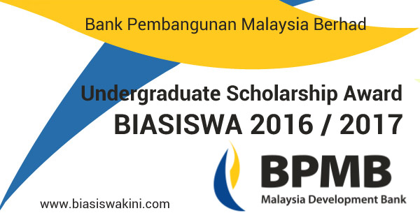 Scholarship Bank Pembangunan Malaysia Berhad Bpmp Scholarships Oneapps