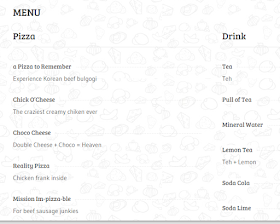 panties pizza jogja