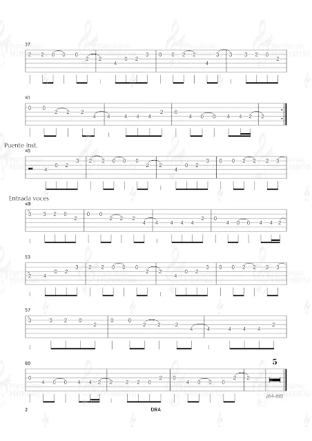 Al estar ante ti  partitura gratis para guitarra (free music sheet guitar) - instrumentos, notas, himnario Adventista JPEG y PNG cristianas, adventistas