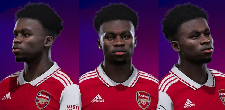 PES 2021 Bukayo Saka Face 2023