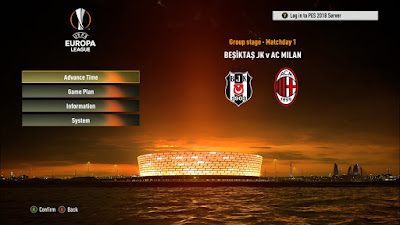 PES 2018 New Europa League Graphic & Intro​ by Ginda01