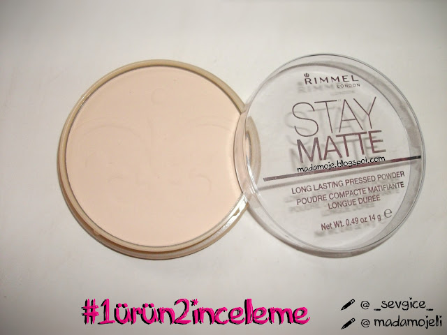 Rimmel Stay Matte Pudra 