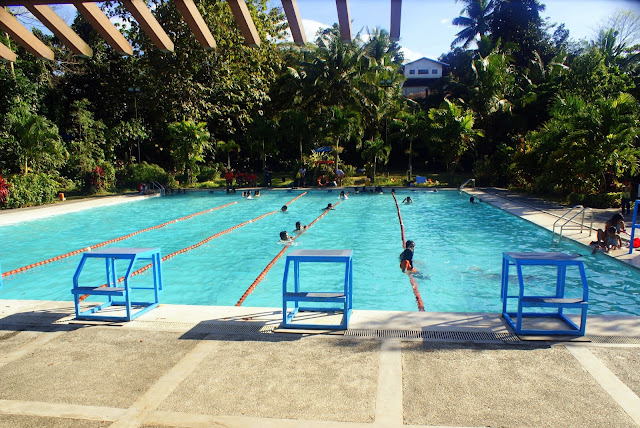 Swimming at La Mesa Eco Park, Quezon City