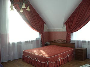 bedroom curtain design