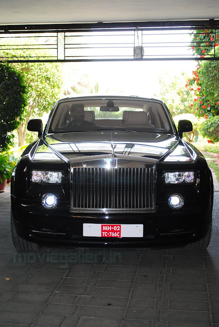 megastar chiranjeevi new rolls royce car pictures Rolls Royce Pantom Car