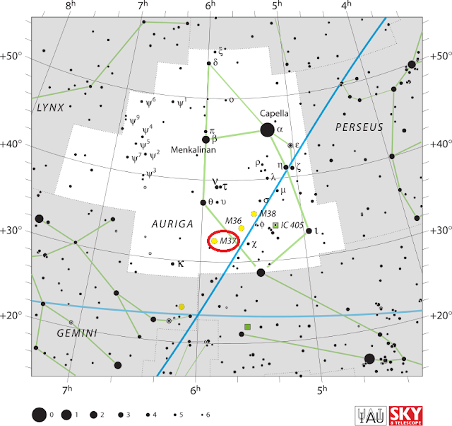 lokasi-messier-37-informasi-astronomi